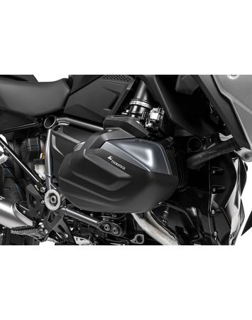 Protection du cylindre en aluminium noir (jeu) pour BMW R1250GS / R1250R / R1250RS / R1250RT