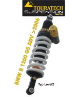 Touratech Suspension ressort-amortisseur *arrière* pour BMW R1200GS ADV (2006-2013) de type *Level2*