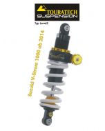 Touratech Suspension ressort-amortisseur pour Suzuki V-Strom 1000 à partir de 2014 de type Level2/ExploreHP