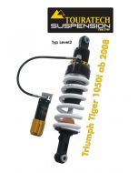 Touratech Suspension ressort-amortisseur pour Triumph Tiger 1050i á partir de 2008 de type Level2/ExplorHP