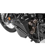 Boîte à outils avec arceau de protection moteur - complet - inox, noir pour Yamaha Tenere 700