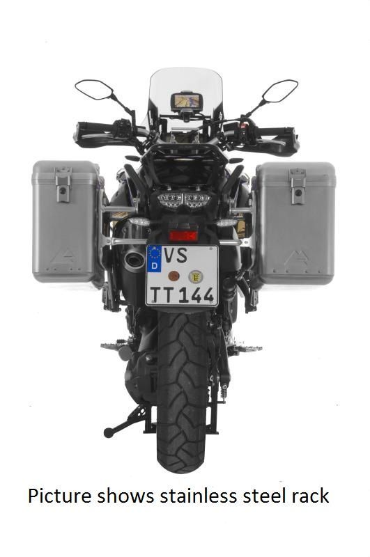 EBTOOLS pour coffres et Bagages Moto Bagages de Coffre de Moto, Bagages en  Aluminium universels de boîte de Queue de Cas de Dessus de Moto de