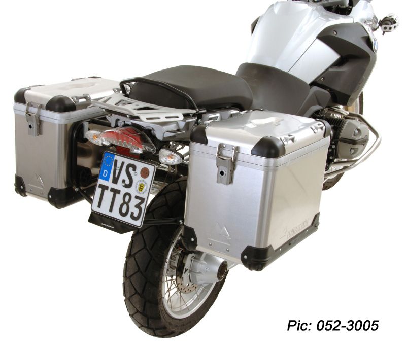 28L aluminium alliage coffre de moto gros moto grande capacité de