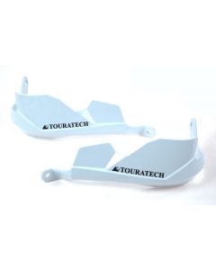 Touratech protège-mains GD avec kit de montage BMW F800GS jusqu'a 2012, guidon alu blanc