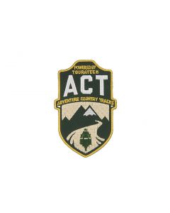 Insigne brodé à coudre avec le logo ACT