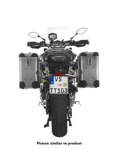 ZEGA Pro système de coffre aluminium 31/31 litres avec support acier inoxydable pour Yamaha MT-09 Tracer (2015-2017)